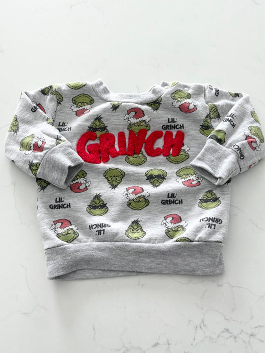 Le grinch-Crewneck-0/3 mois
