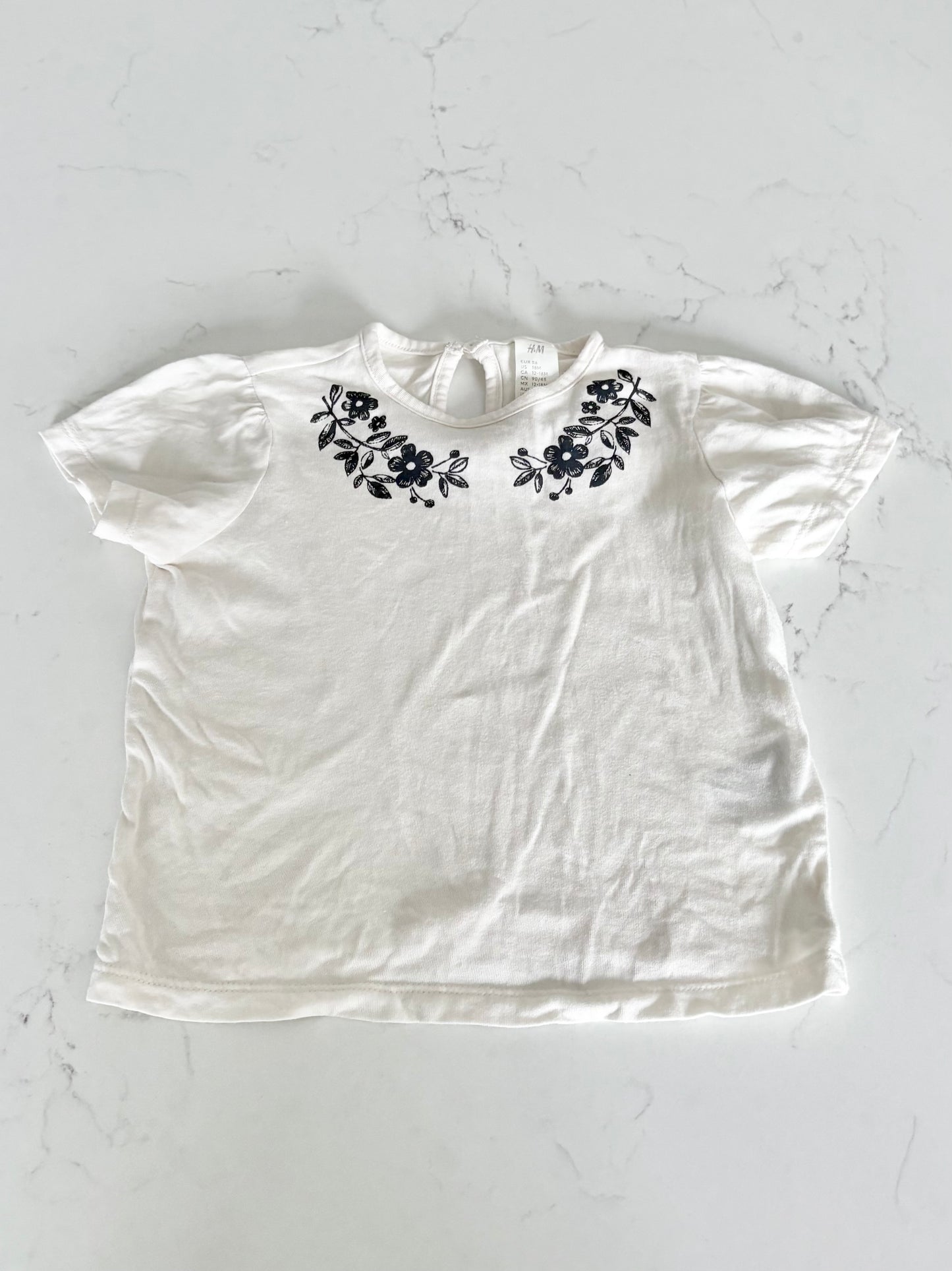 H&M-T shirt-12/18 mois