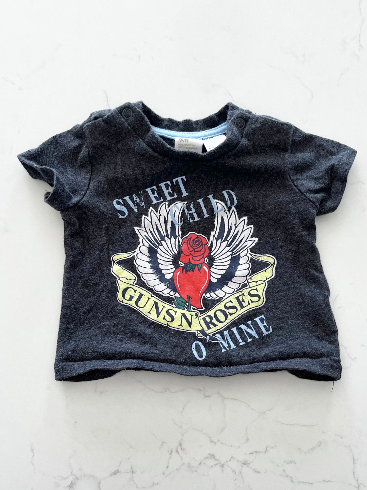 H&M-T shirt-4/6 mois