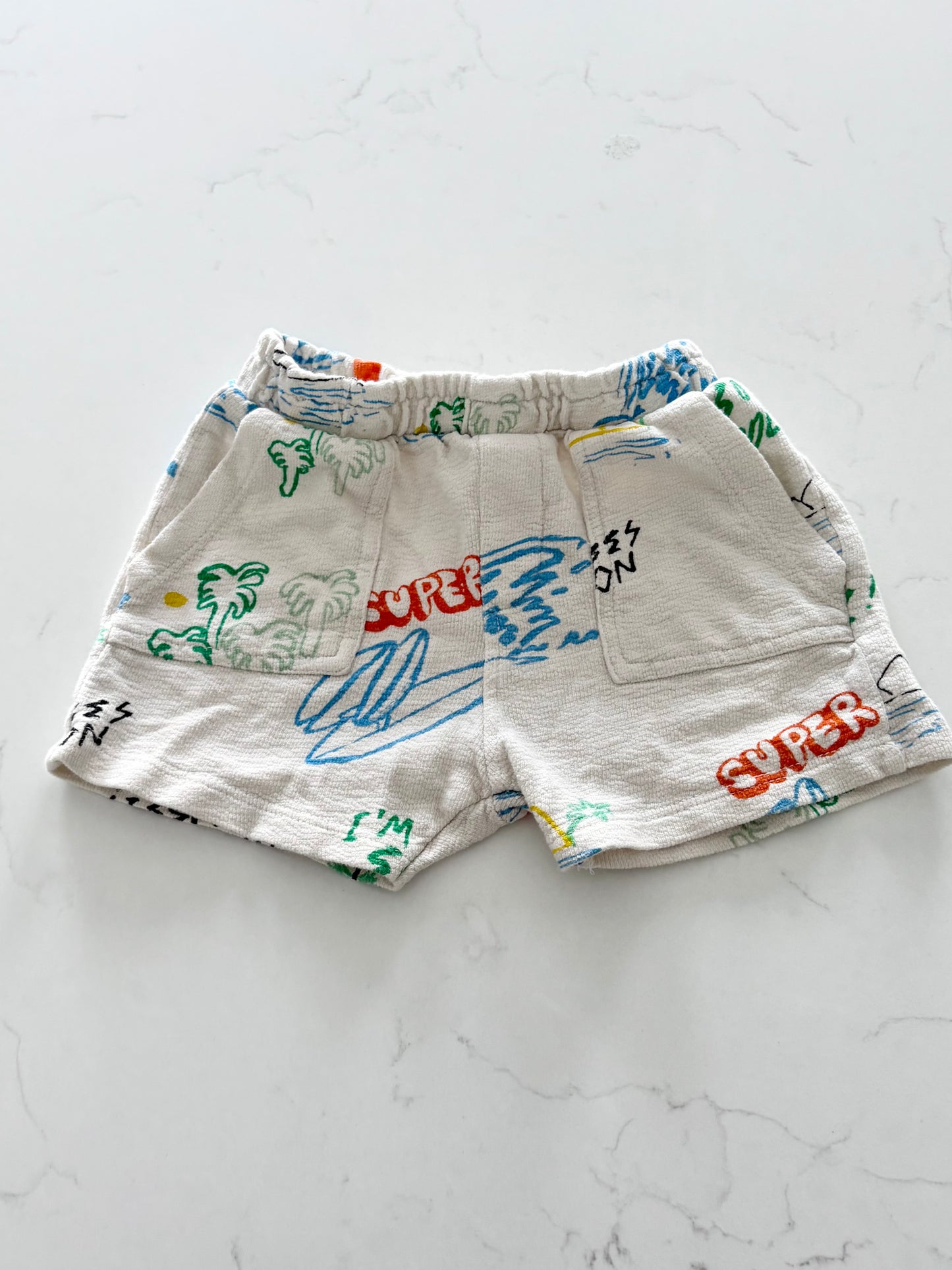 Zara-Short-3/6 mois