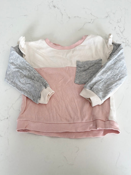 H&M-Crewneck-4/6 mois