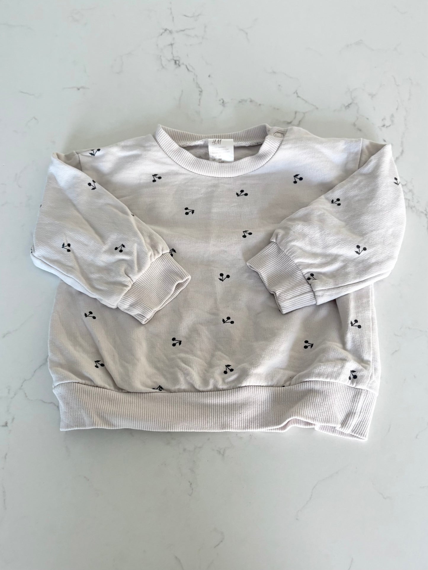 H&M-Crewneck-4/6 mois