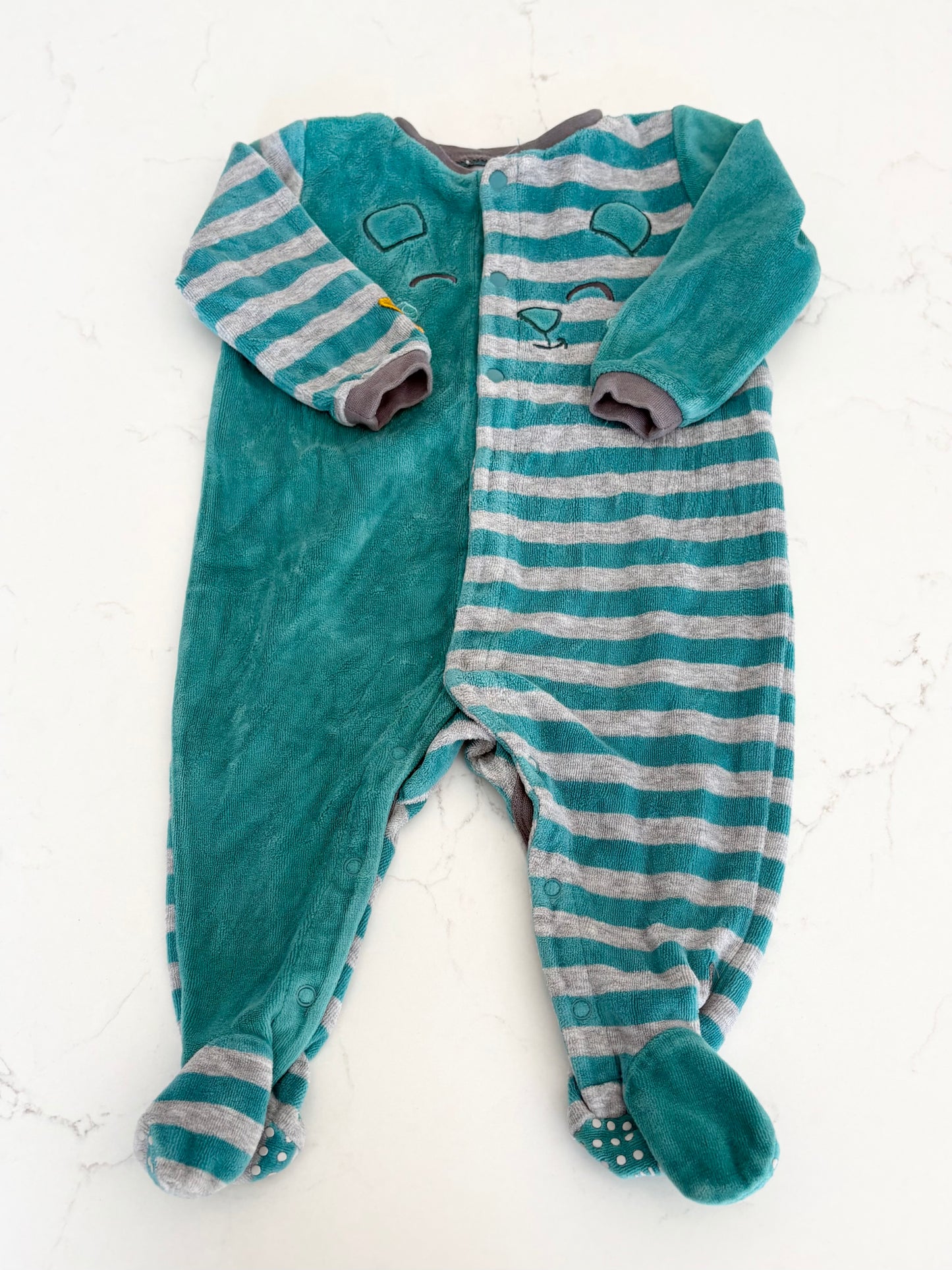 Sourie mini-Pyjama-6/9 mois
