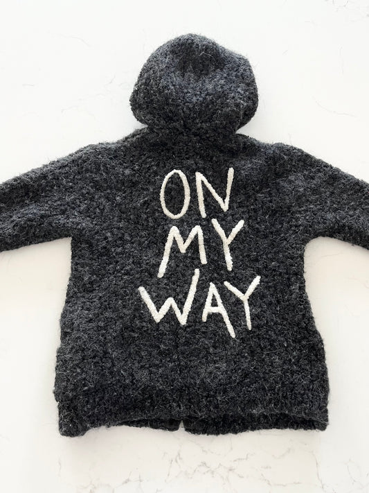 Zara-Veste en laine-12/18 mois