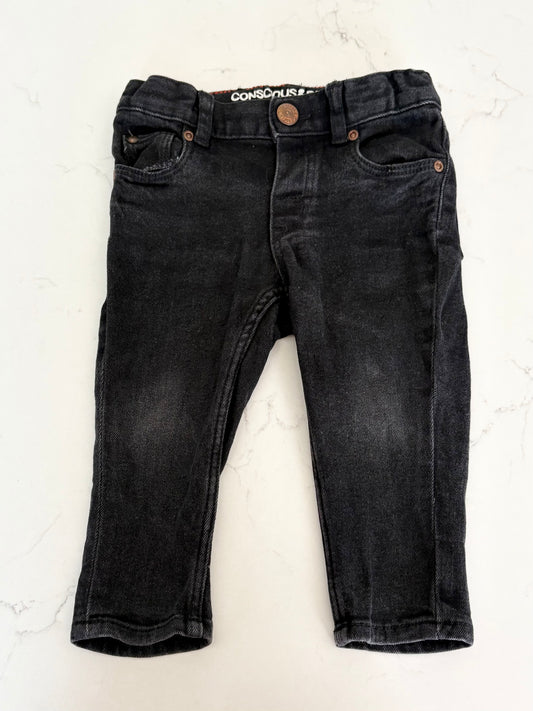 H&M-Jeans-6/9 mois