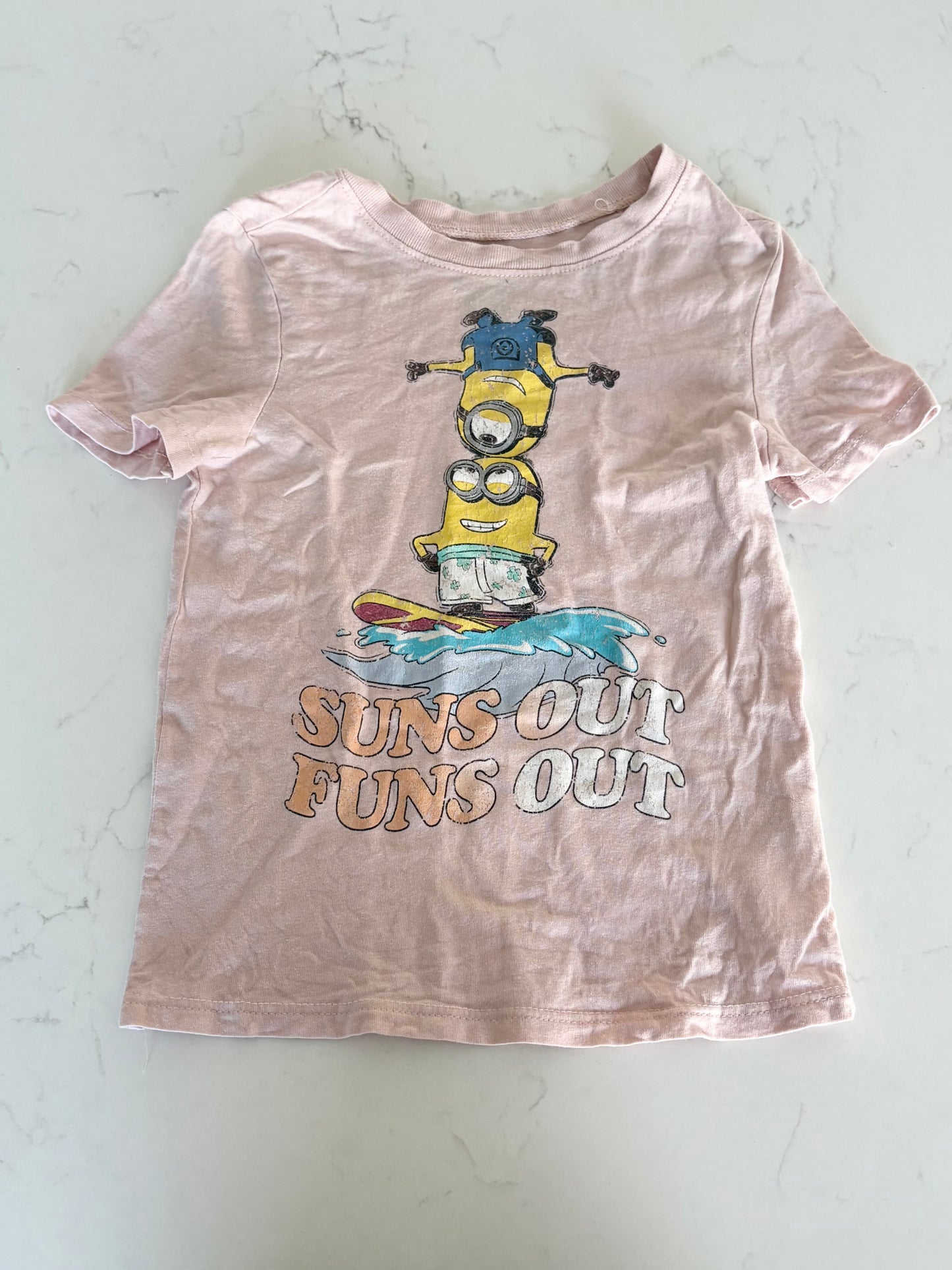 Les minions-T shirt-3T