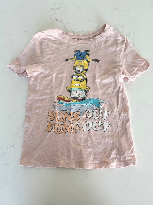 Les minions-T shirt-3T