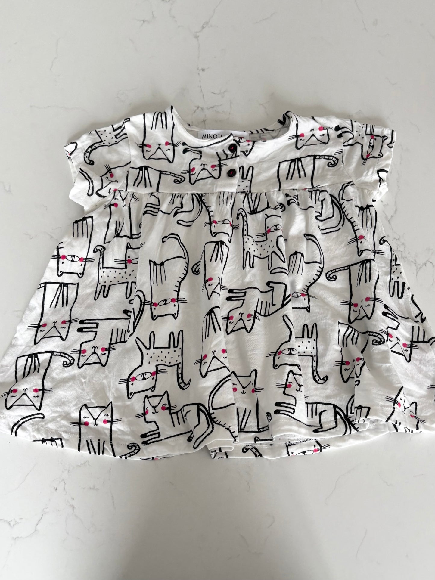 Minoti-Robe baggy-12/18 mois