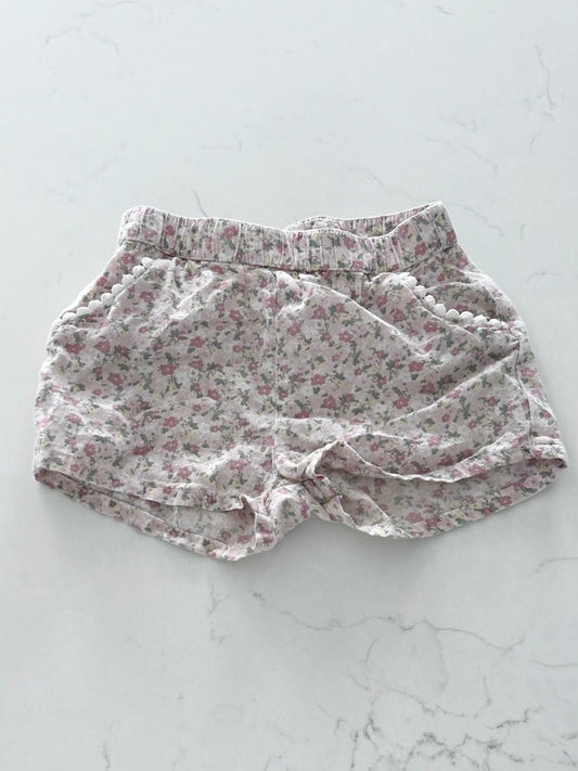 H&M-short-4/6 mois