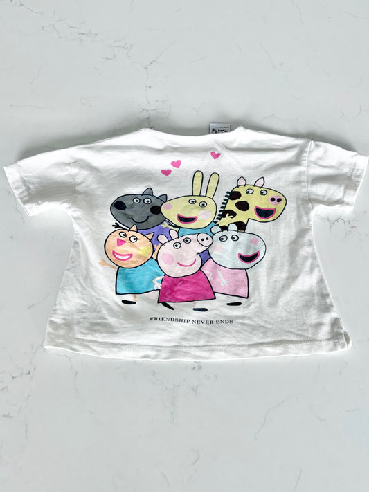 Zara/Peppa pig-T shirt-2T