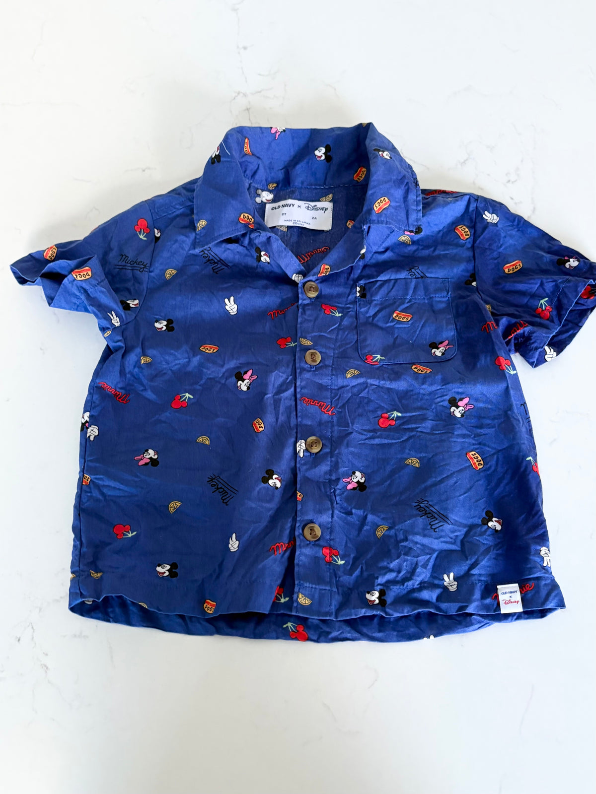 Old Navy/Disney-Chemise-2T