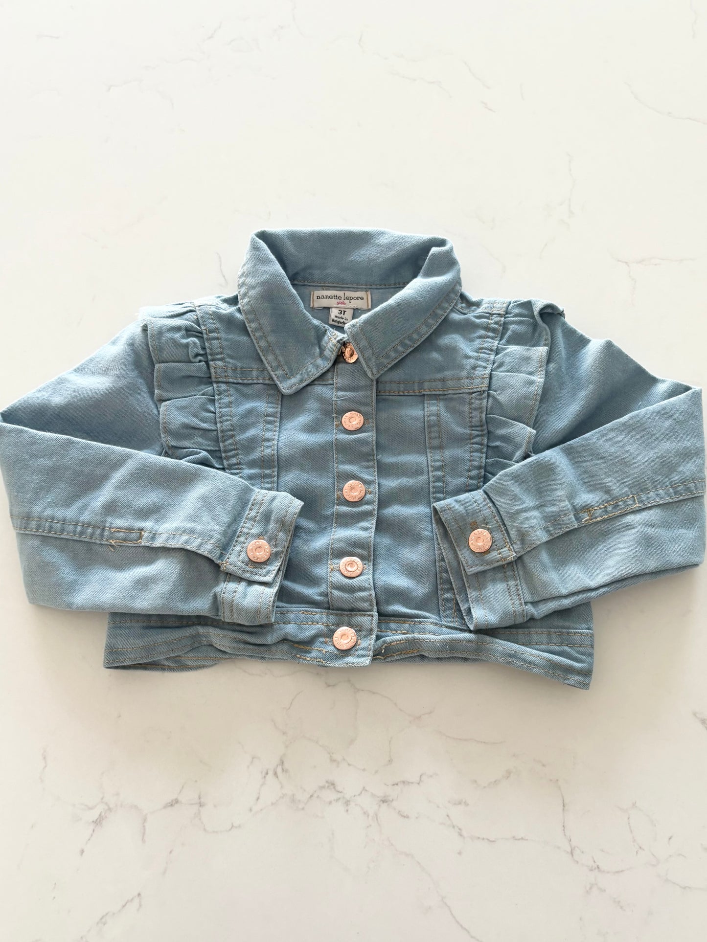Nanette leopore-Veste en jeans courte-3T