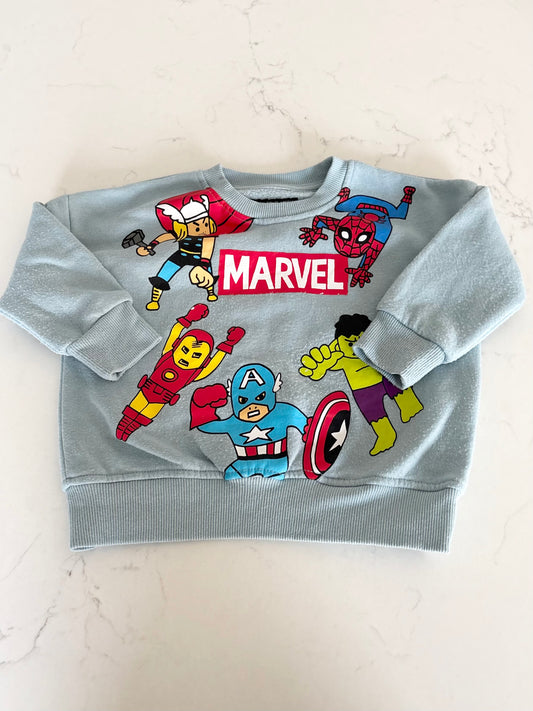 *imparfait-Marvel-Crewneck-18 mois