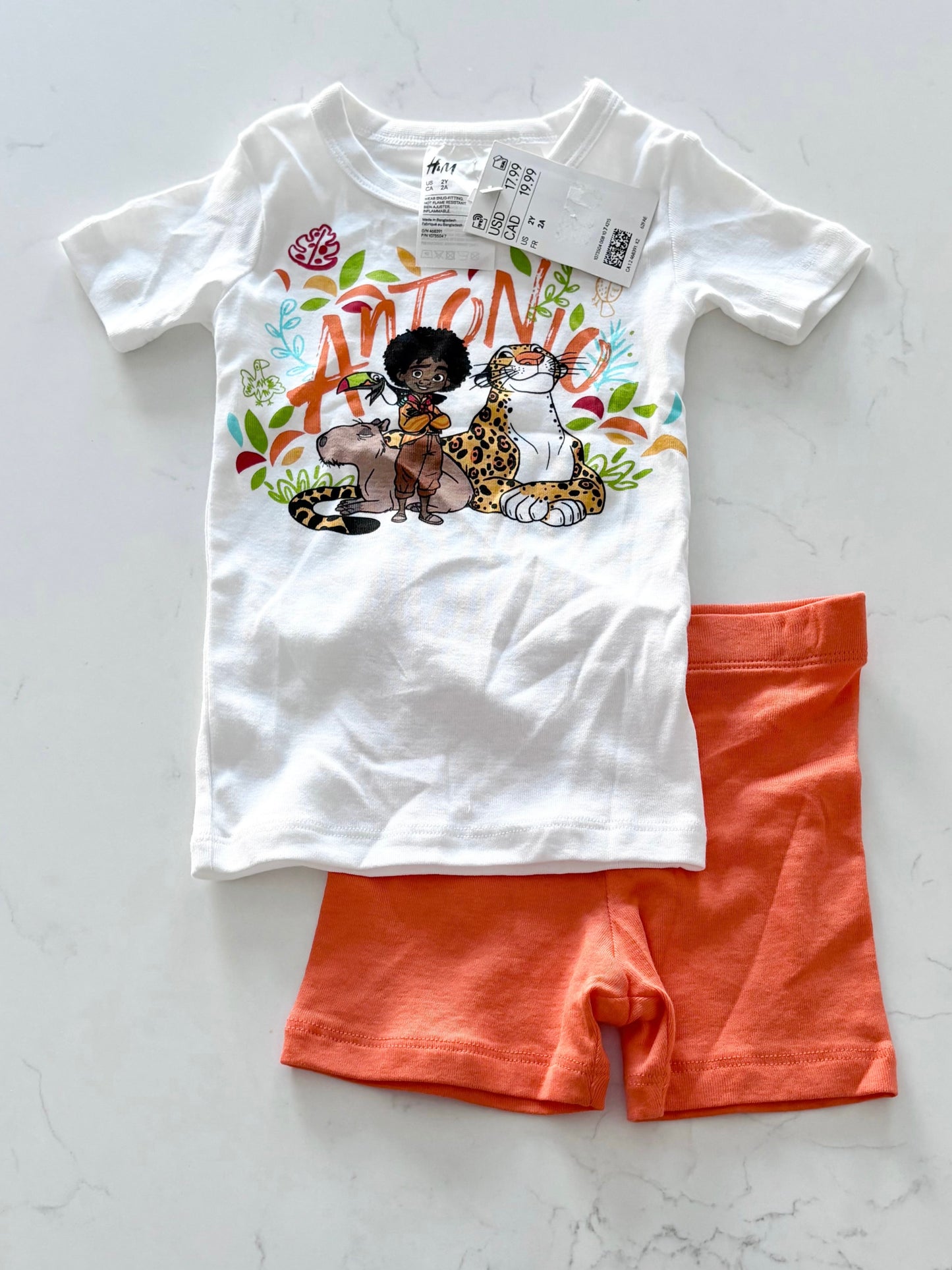 Neuf-H&M/Disney-Pyjama-2T