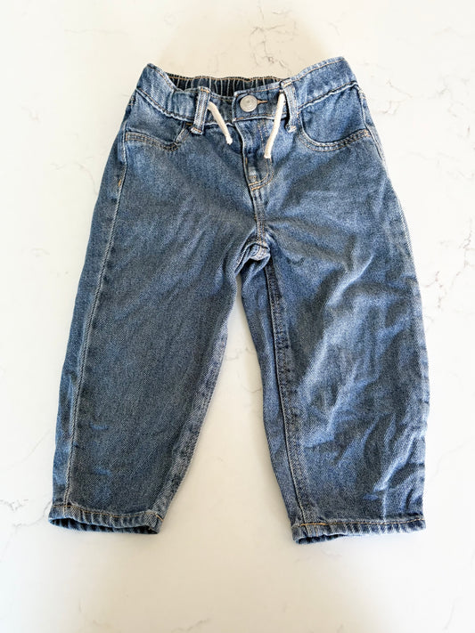 Old Navy-Jeans barrel-18/24 mois