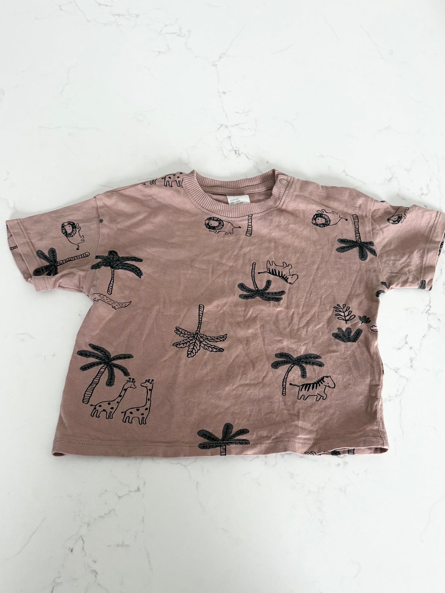 H&M-T shirt-9/12 mois