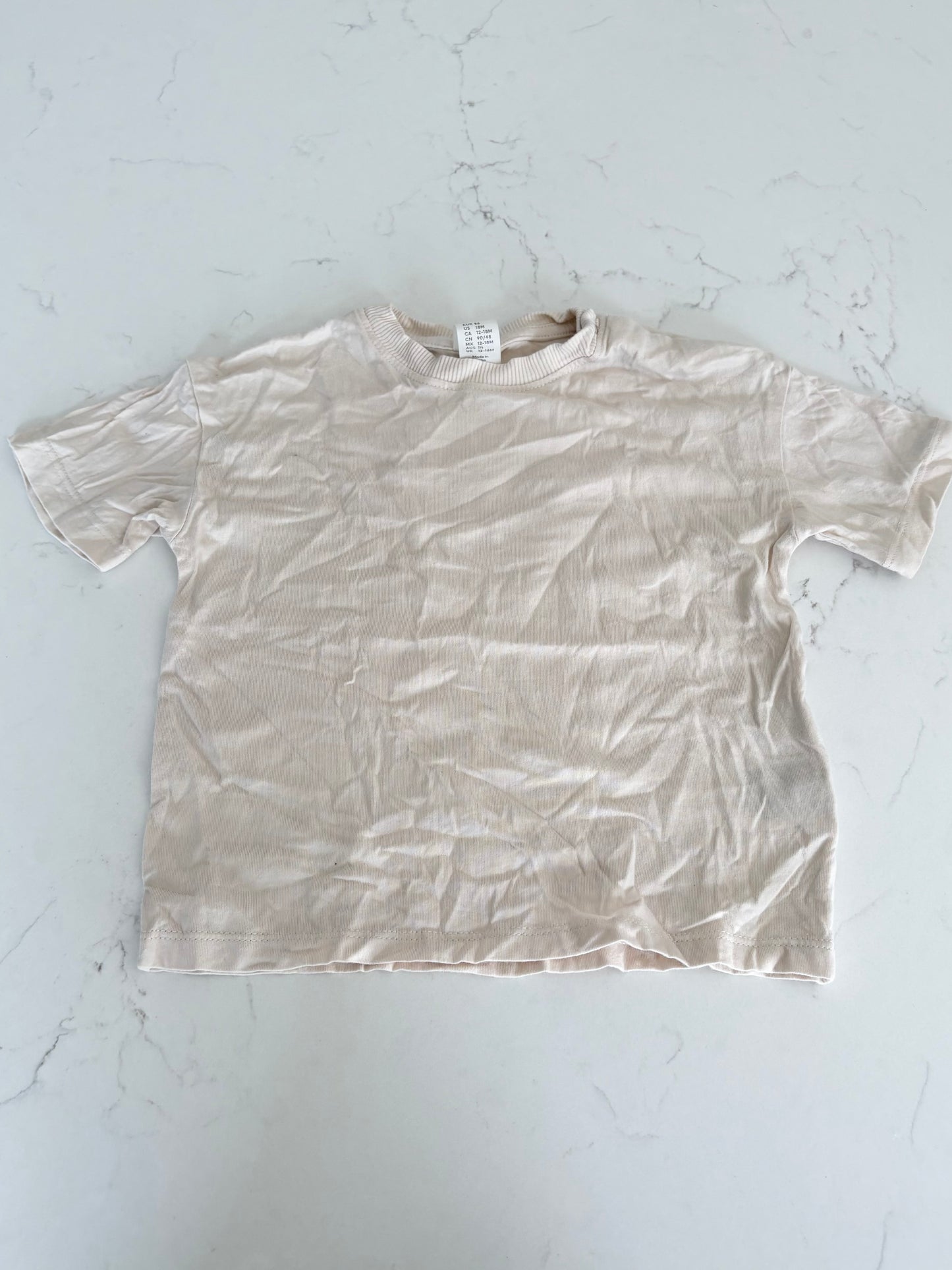 H&M-T shirt-12/18 mois