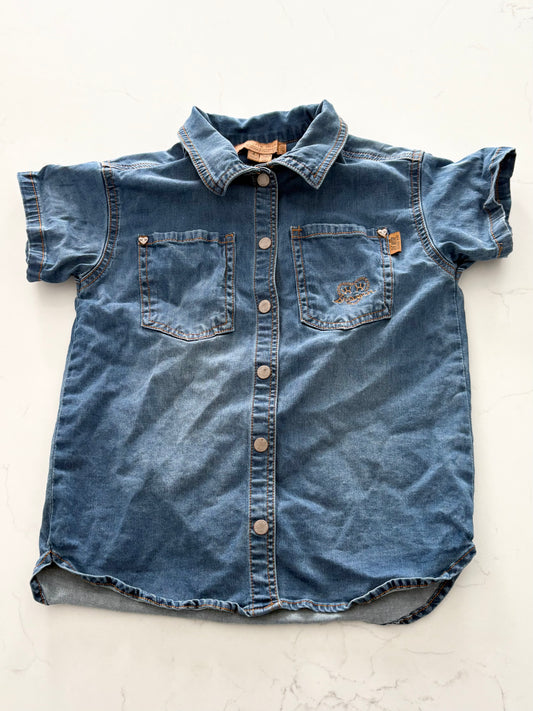 Souris Mini-Chemise en jeans-7T