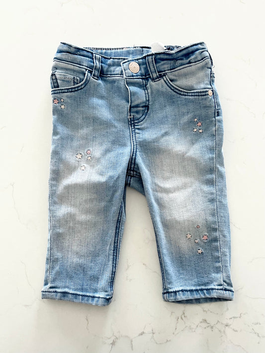 H&M-Jeans-4/6 mois