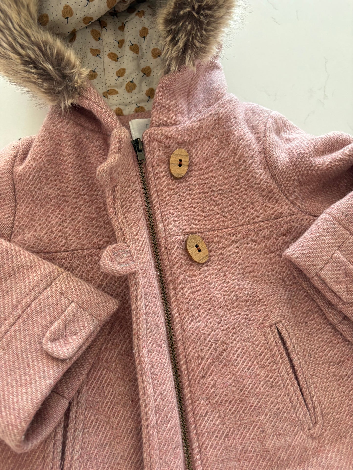 Zara-Manteau mi saison-12/18 mois