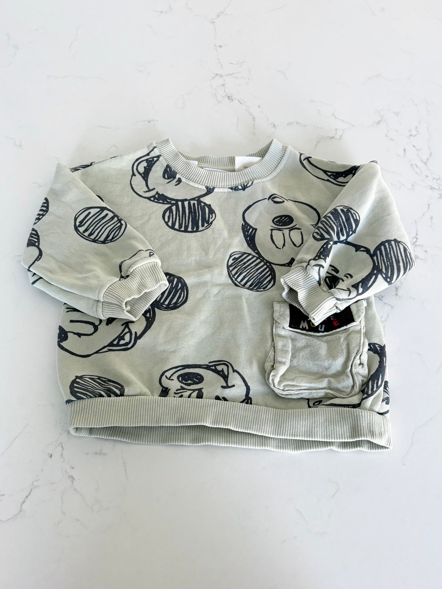 *Imparfait-Zara-Crewneck-6/9 mois