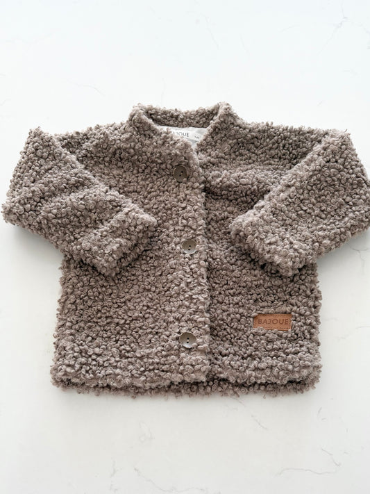 Bajoue-Veste sherpa-1/3T