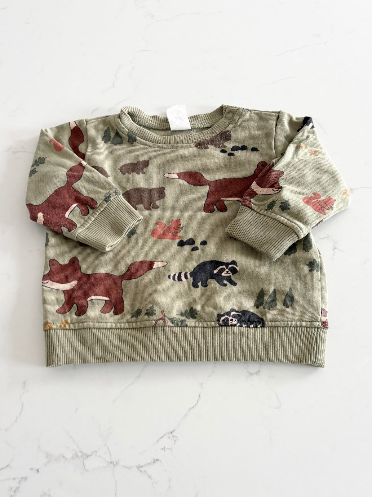 H&M-Crewneck-4/6 mois