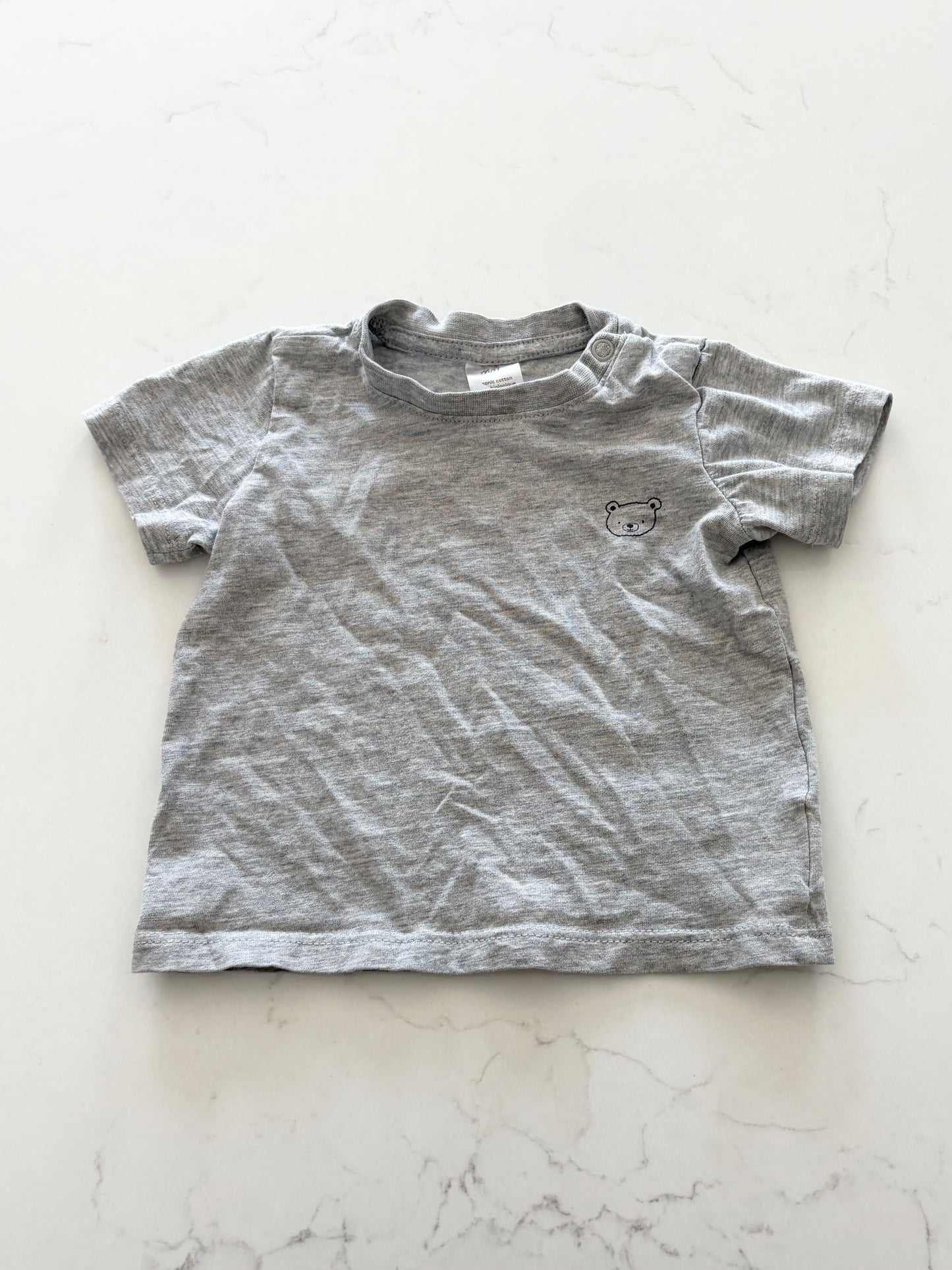 H&M-T shirt-4/6 mois