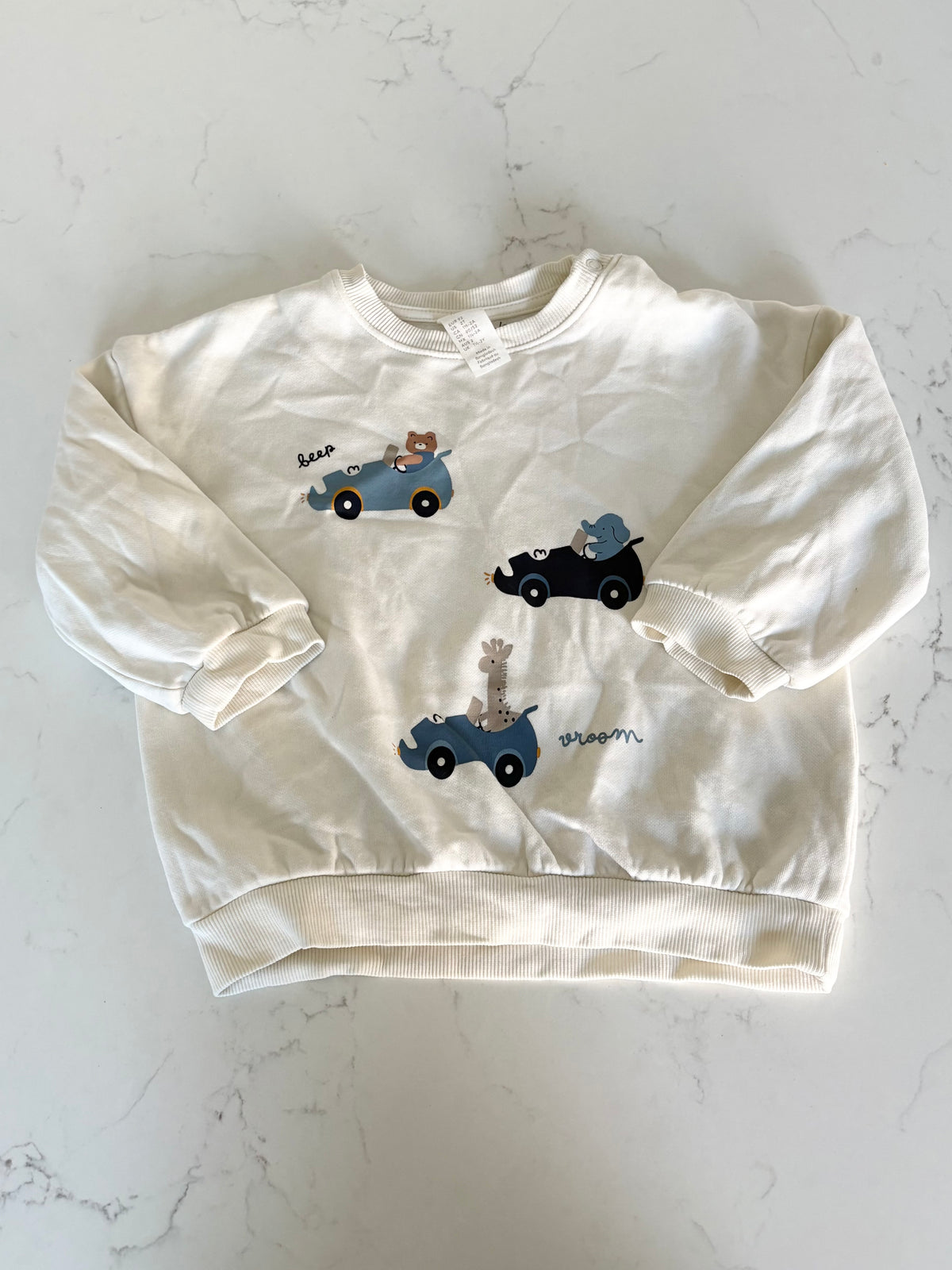H&M-Crewneck-18/24 mois
