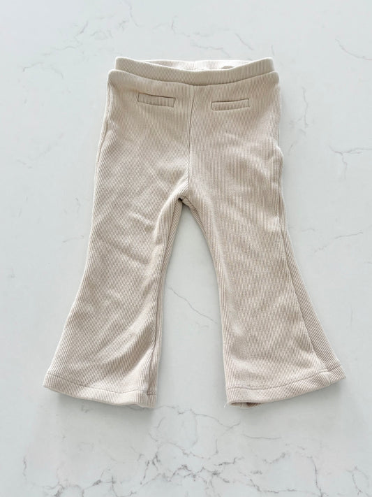 Zara-Pantalon jambes évasés-9/12 mois