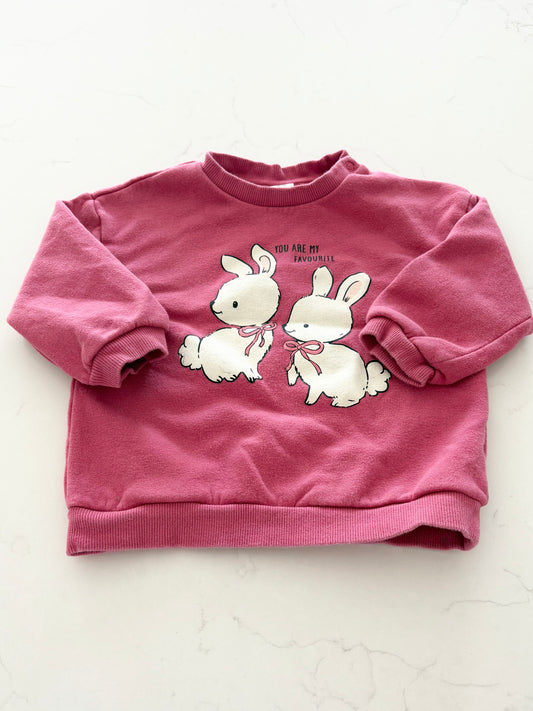 H&M-Crewneck-18/24 mois