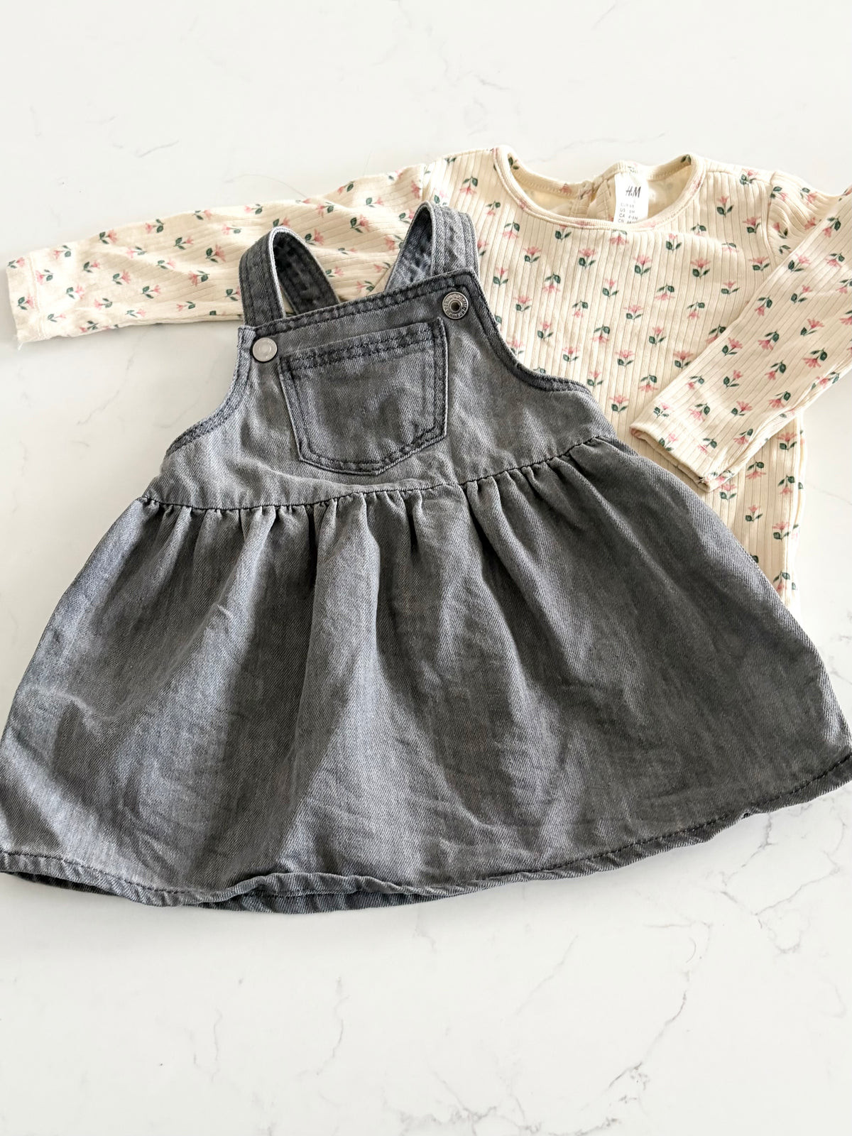 H&M-Ensemble-4/6 mois