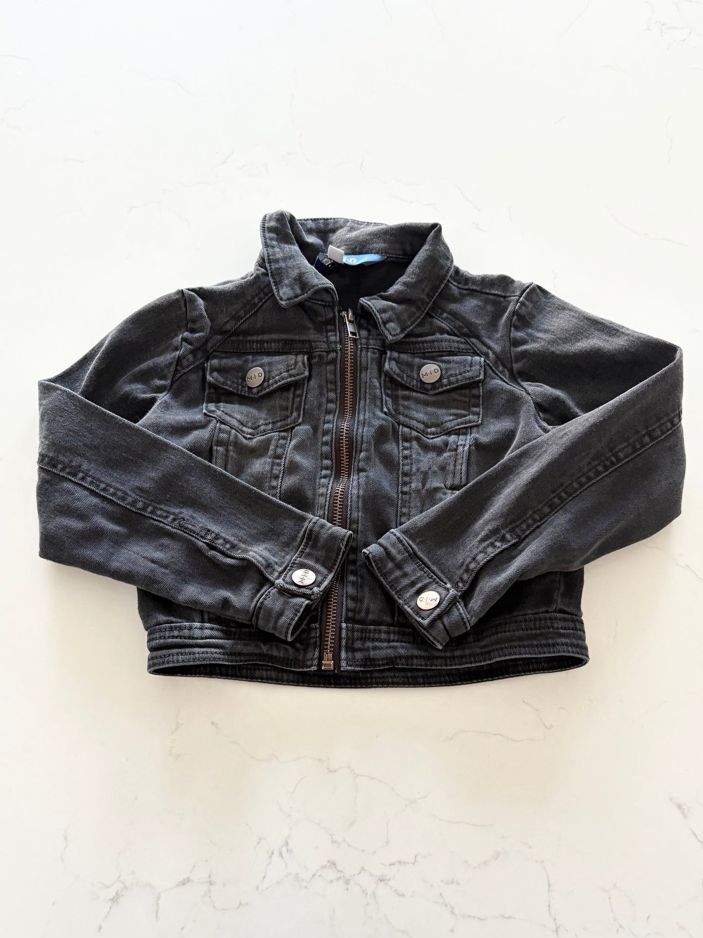 Mid-Veste jeans courte-5T