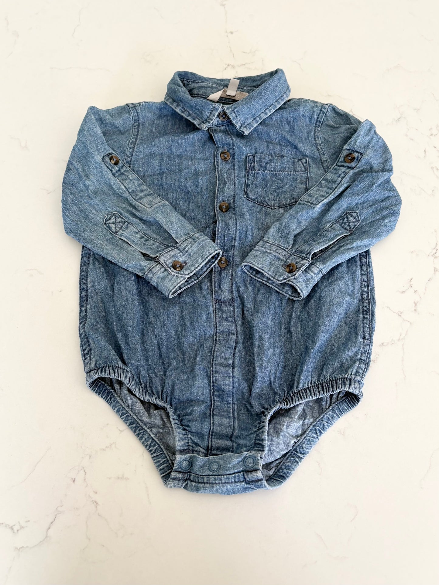 George-Chemise cache couche-18/24 mois
