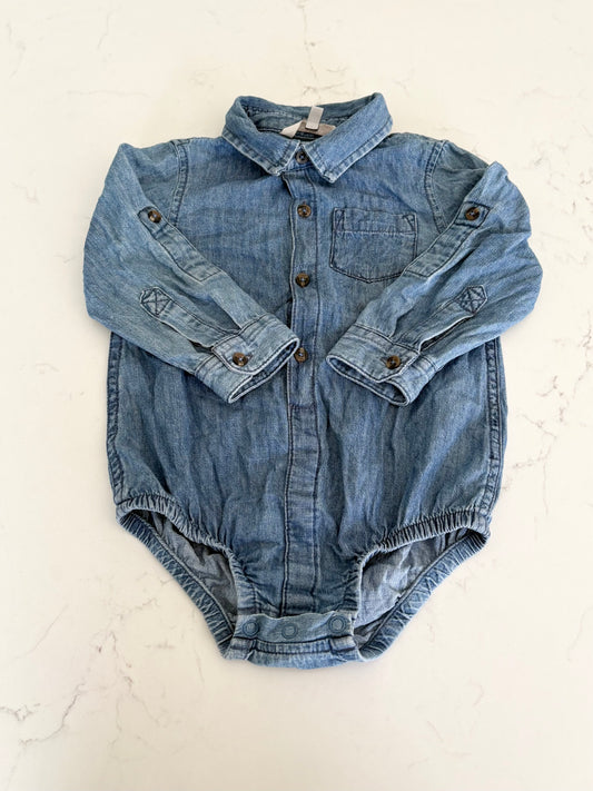 George-Chemise cache couche-18/24 mois