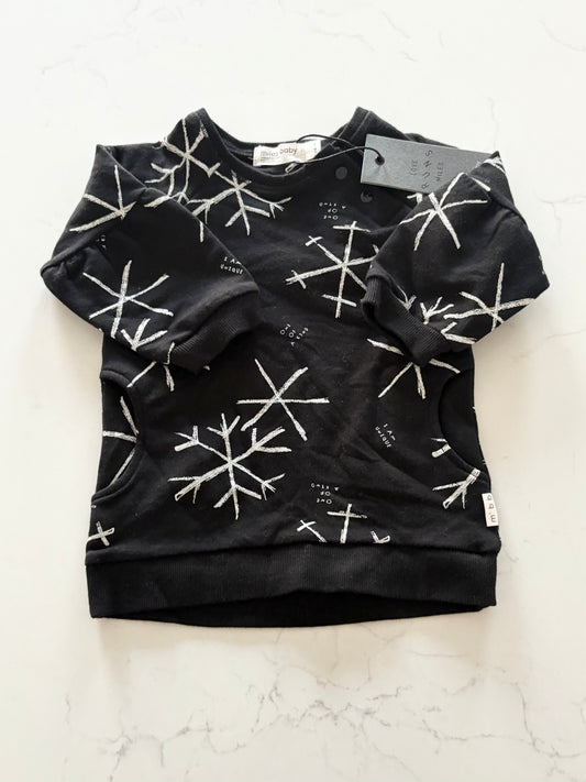 NEUF-Miles the label-Crewneck-6 mois
