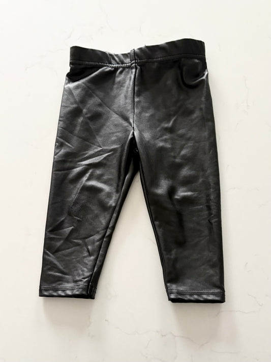George-Pantalon faux cuir-12/18 mois