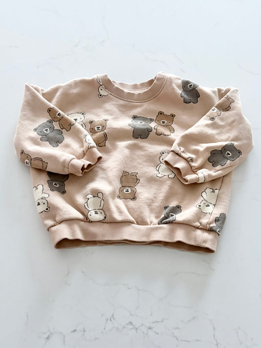 H&M-Crewneck-18/24 mois ( fait petit )