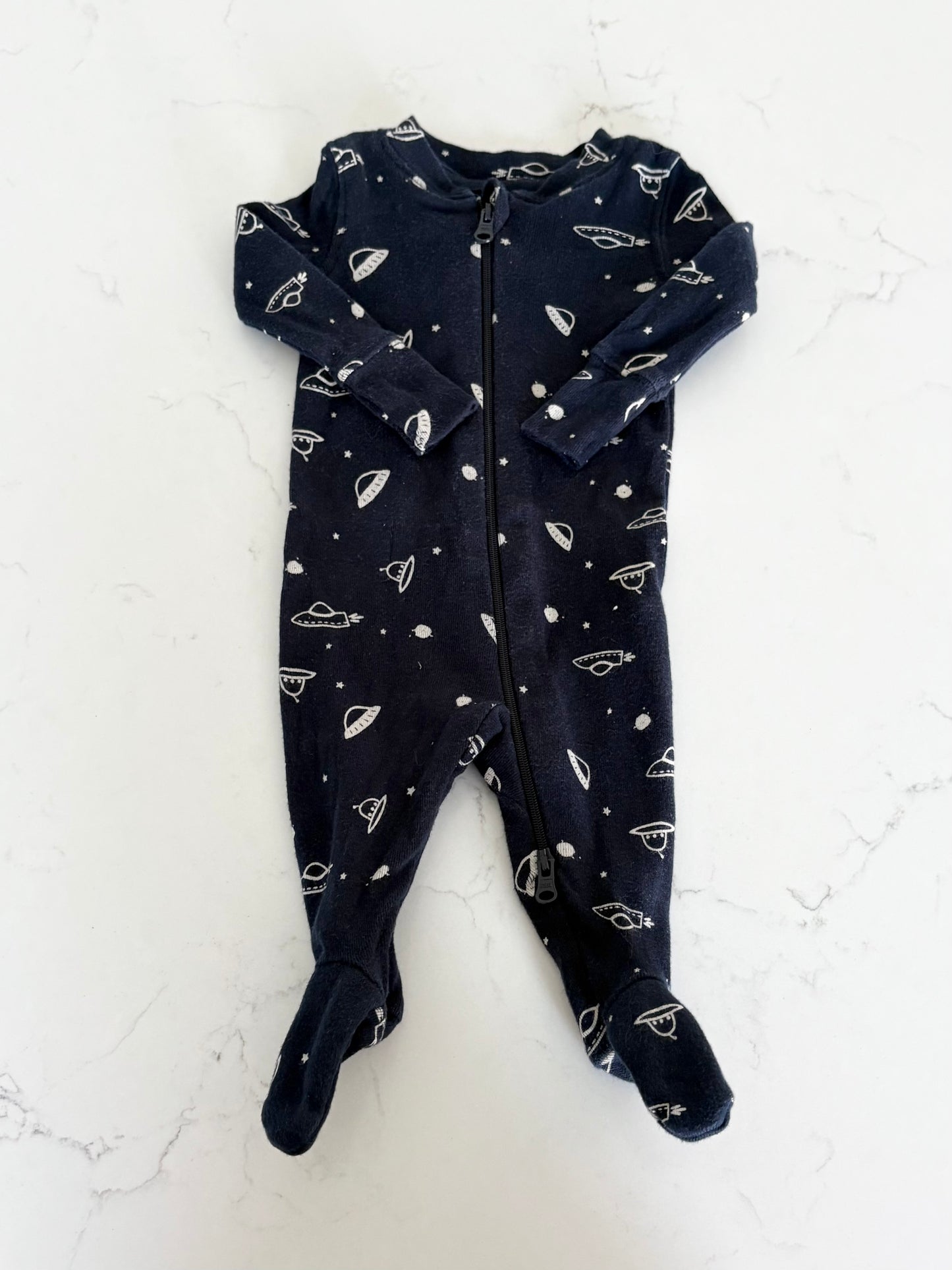 Rise Little Earthling-Pyjama-0/3 mois (fait nb)