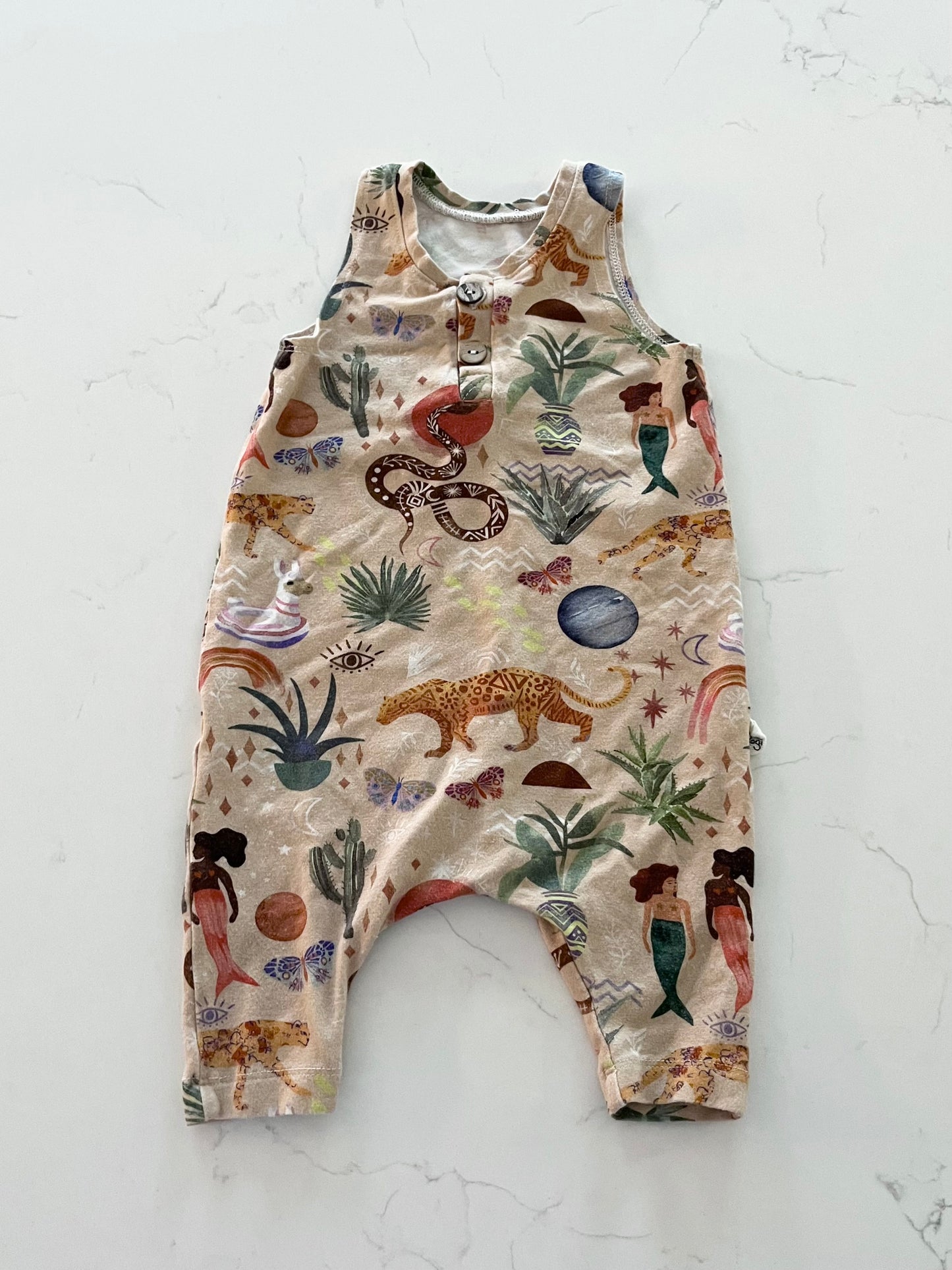 Little Yogi-romper-6/12 mois