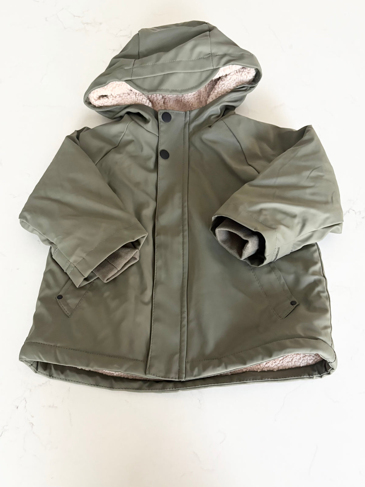 Zara-Imperméable doublé-18 mois