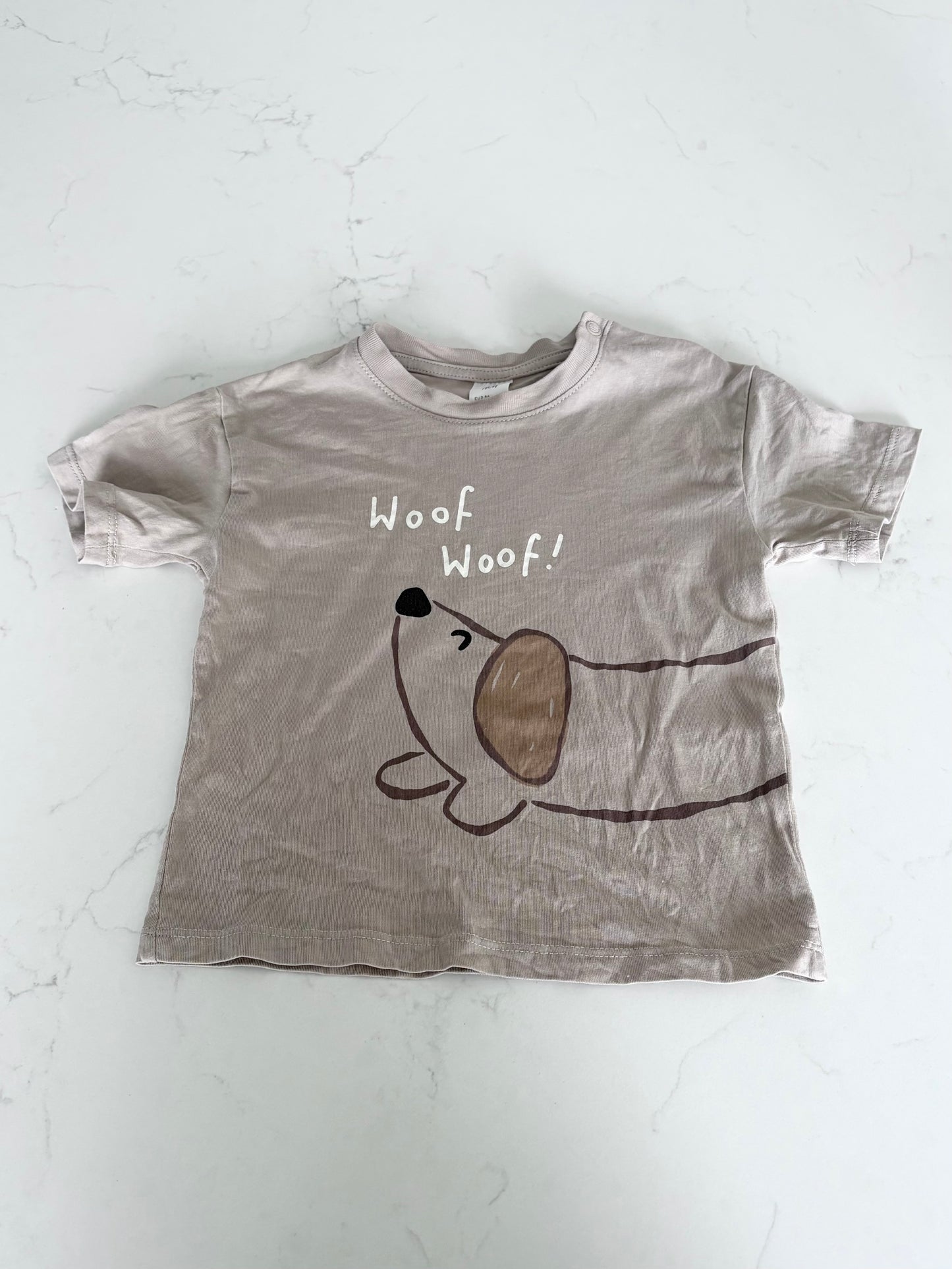H&M-t shirt-12/18 mois