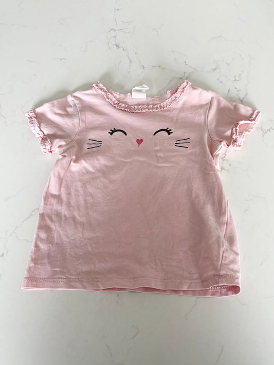 H&M-T shirt-9/12 mois