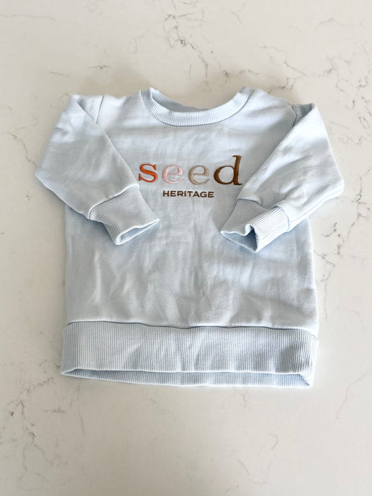 Seed-Crewneck-0/3 mois