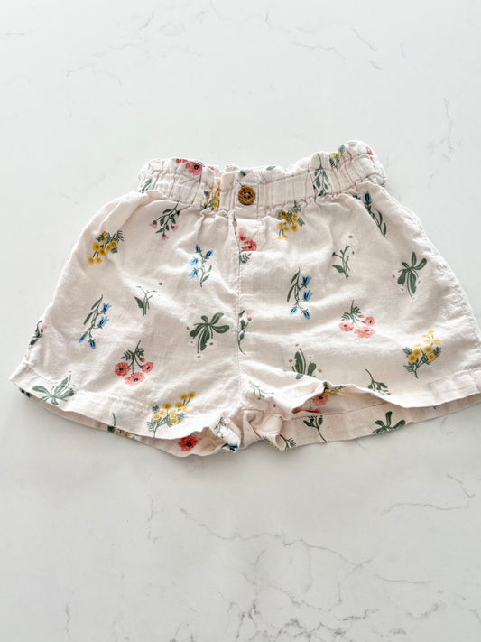 H&M-Short-9/12 mois