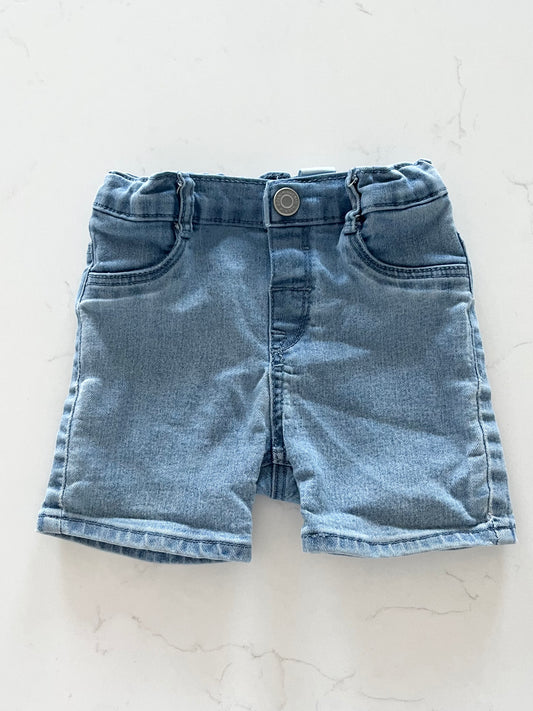 H&M-Short jeans-12/18 mois