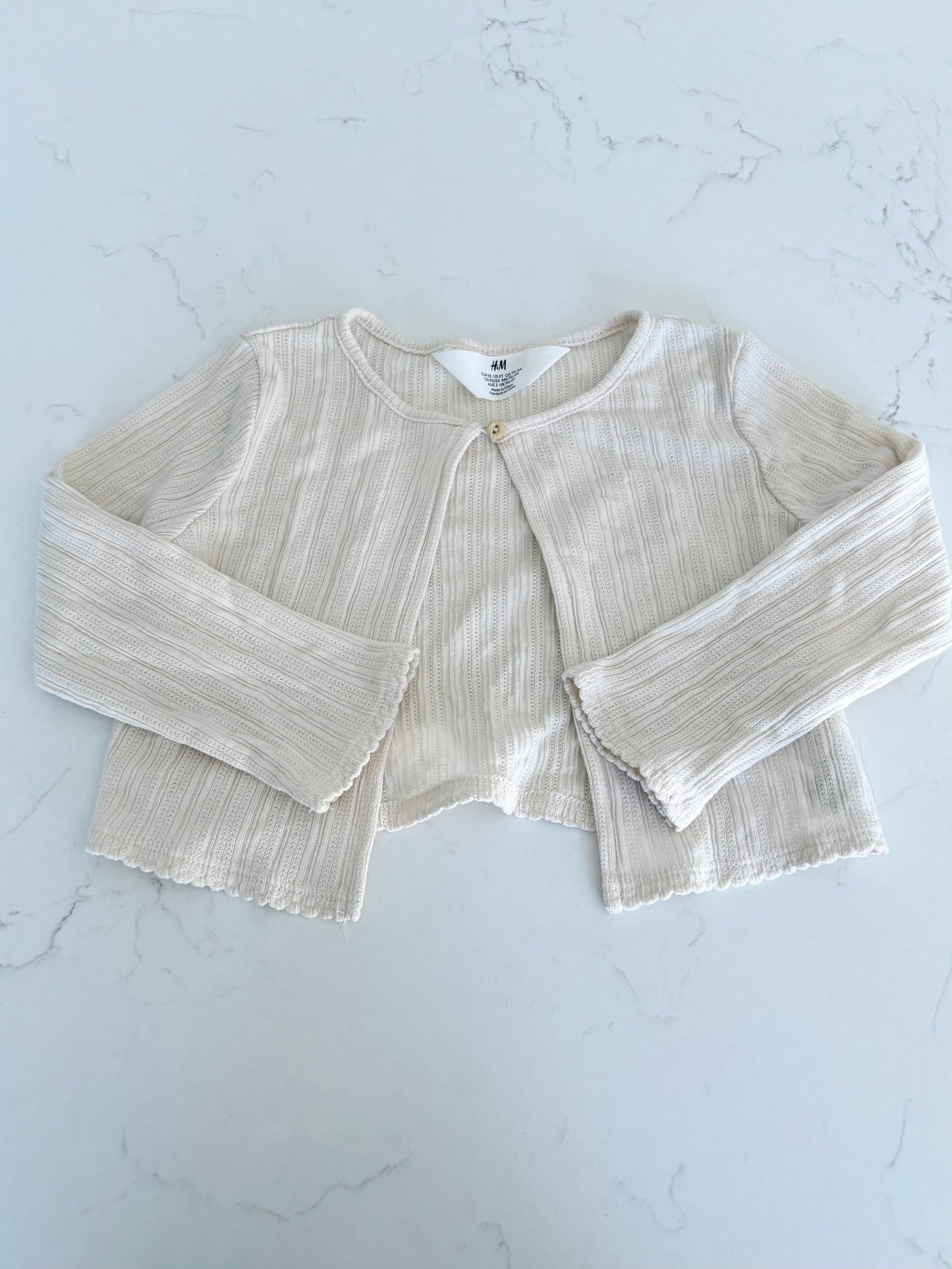 H&M-cardigan-18/24 mois