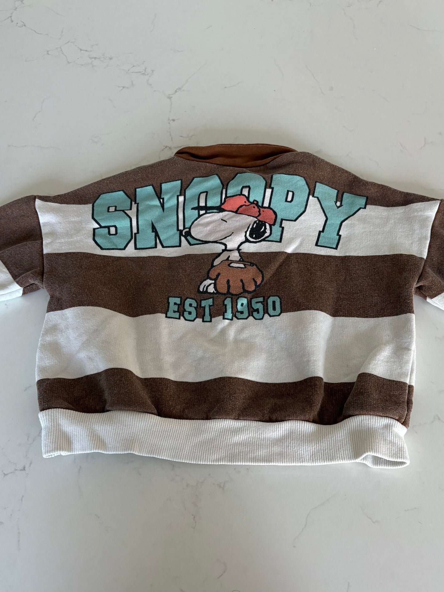 *imparfait-Zara/Snoopy-Polo/crewneck-4/5T ( fait petit)