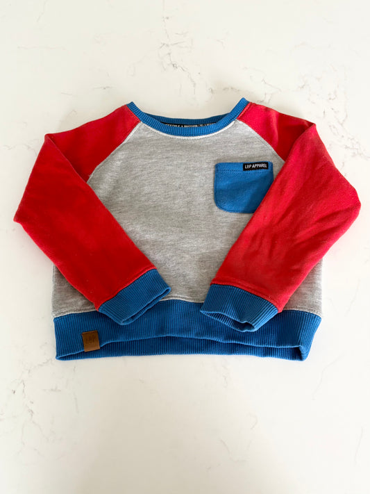 L&P-Crewneck-18/24 mois (fait petit )