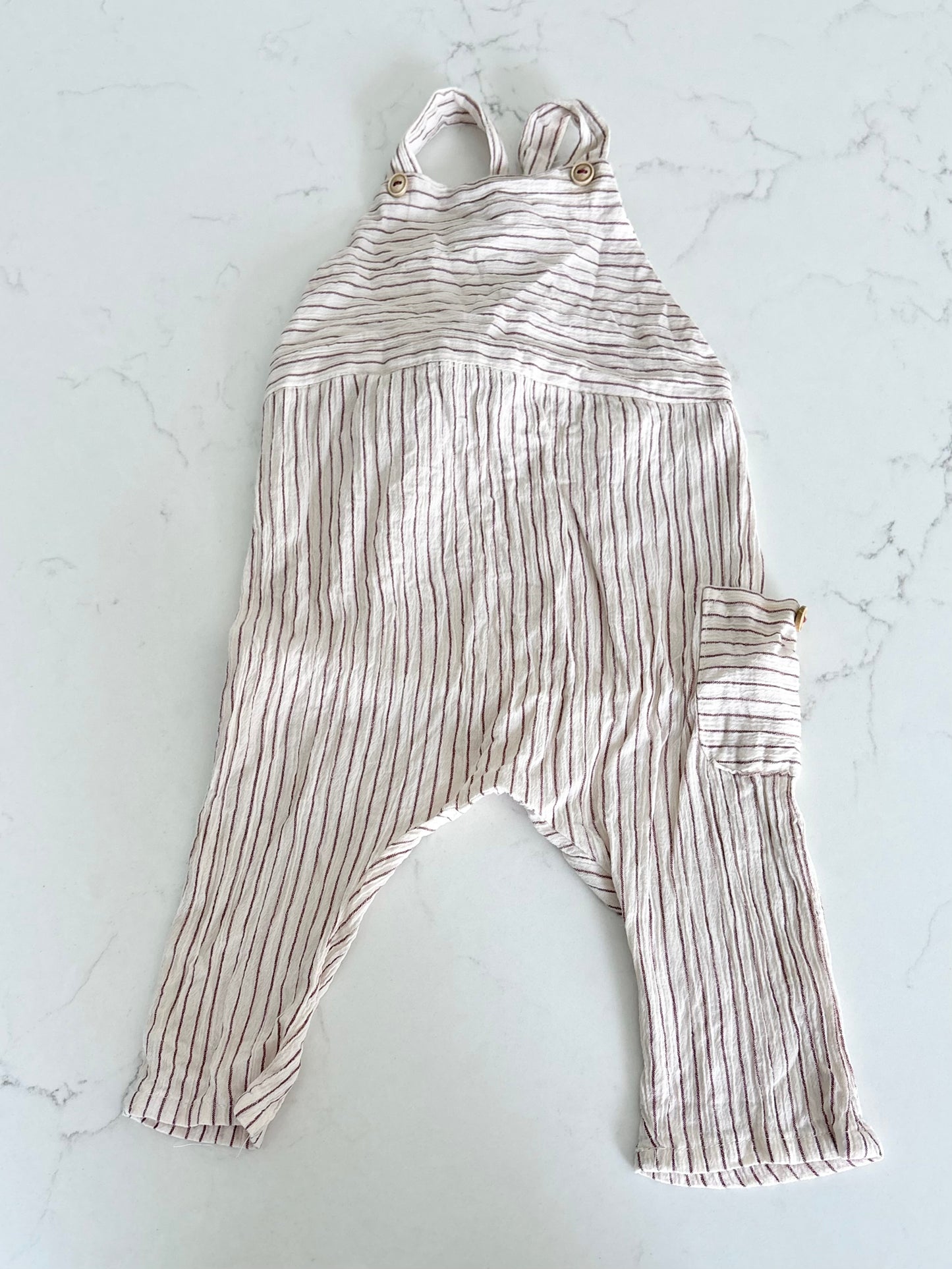 Zara-Salopette-3/6 mois